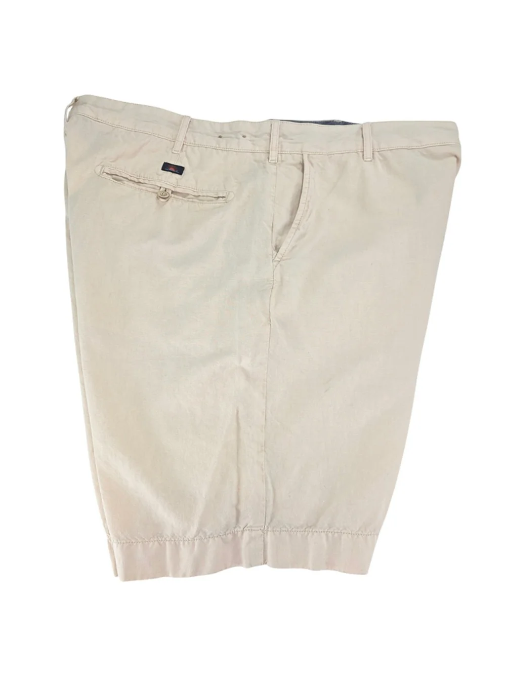 Faherty Tradewinds Linen Blend Shorts Mens 36 Stone Beige Flat Front 9